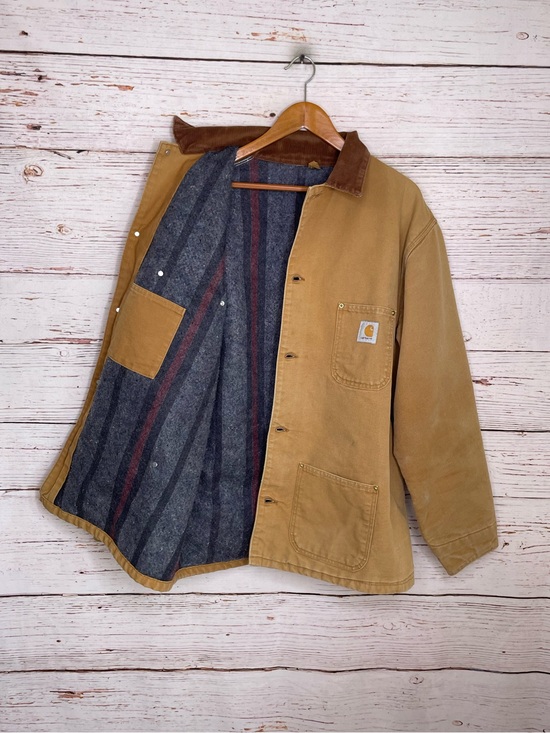 Carhartt Other - Carhartt vintage blanket lined canvas jacket